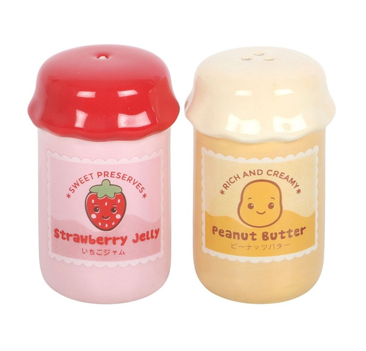 Peanut Butter & Jelly salt & pepper set