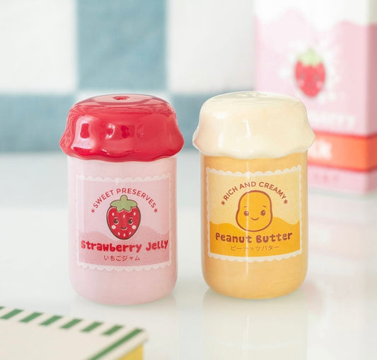 Peanut Butter & Jelly salt & pepper set