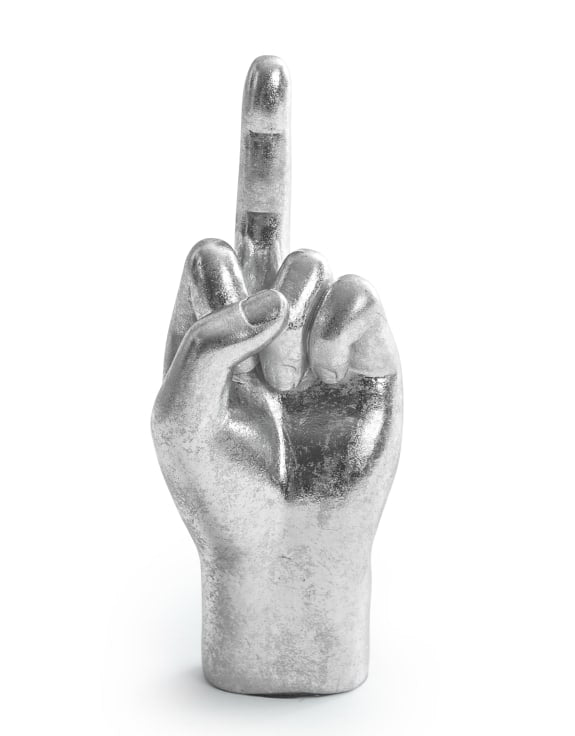Middle Finger Hand Figure
