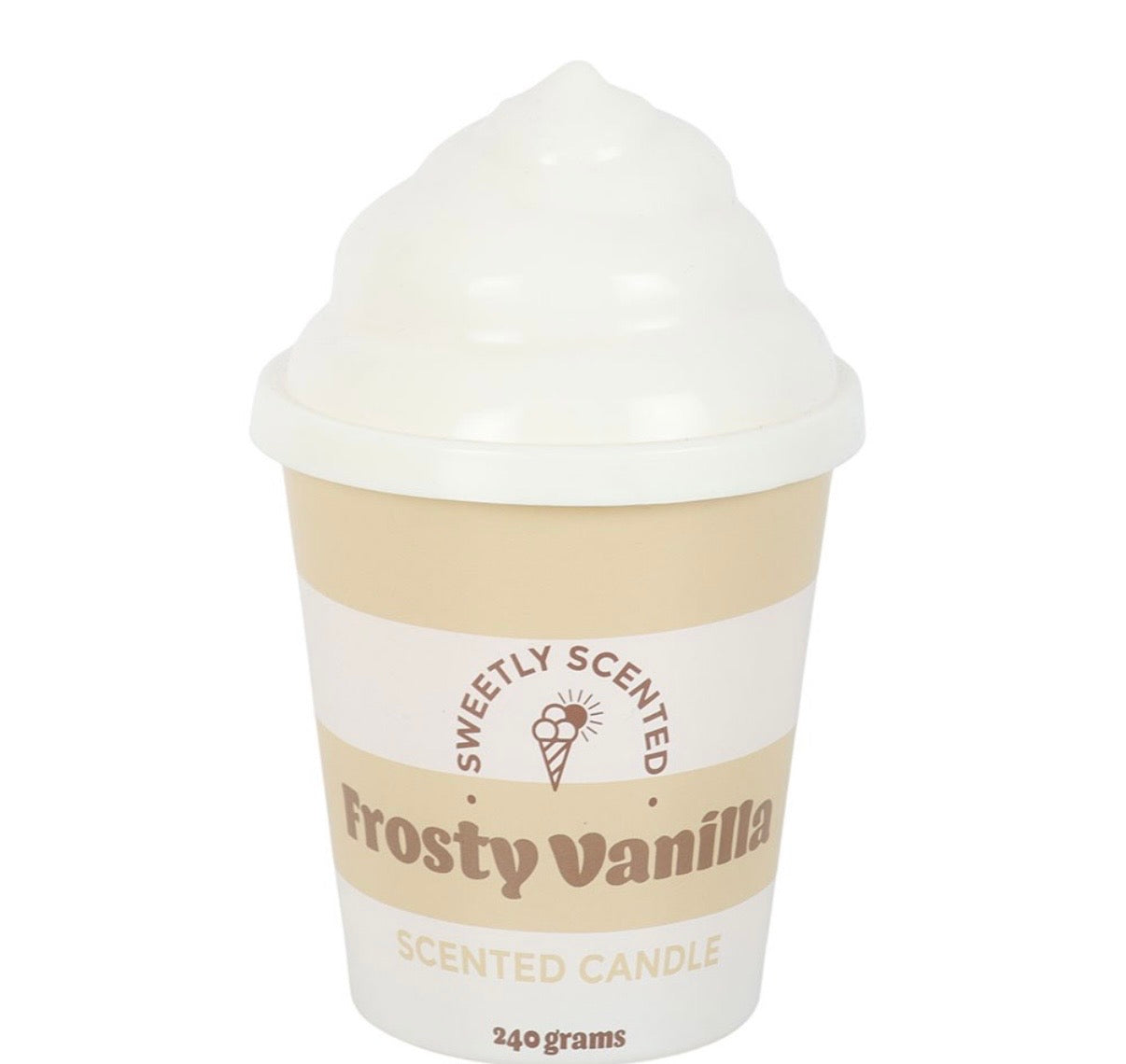 Vanilla Ice Cream Candle