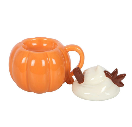 Pumpkin Cream Lidded Wax Warmer