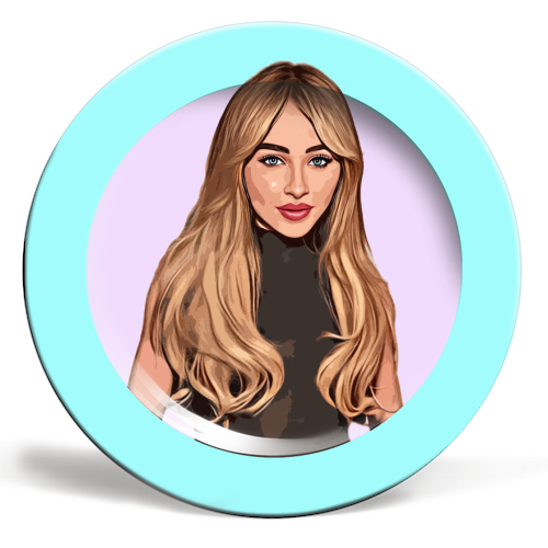 Sabrina Carpenter 8inch Plate