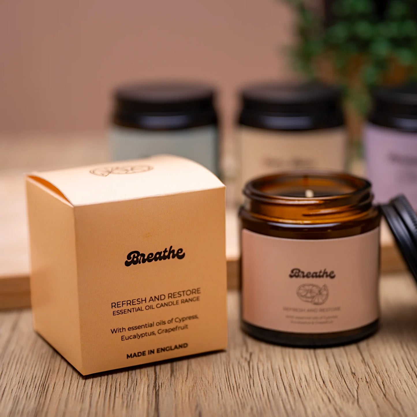 Breathe Essential Oil Candle